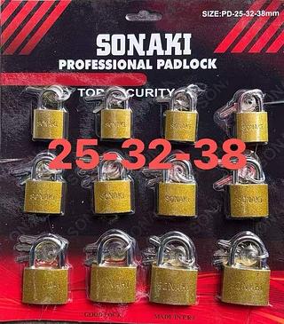 CADEADO 25-32-38mm 12unidades